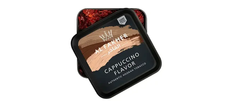 Al Fakher Cappuccino shisha tobacco jar