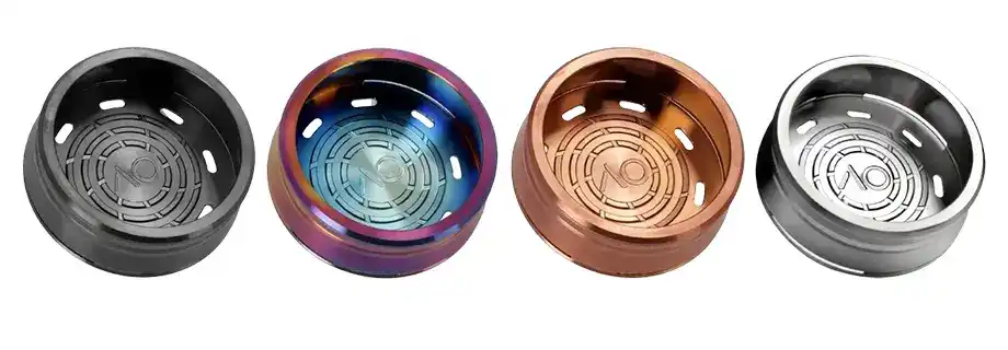 AO 912 Stainless Steel HMD shown in various available colors