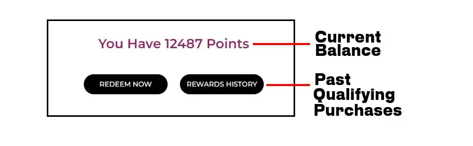 View your Hookah rewards balance